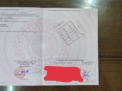 Chính chủ cắt lỗ bán nhanh 125m2 đất đấu giá bắc thượng, quang tiến, sóc sơn. giá chỉ 16tr/m2 cam 0