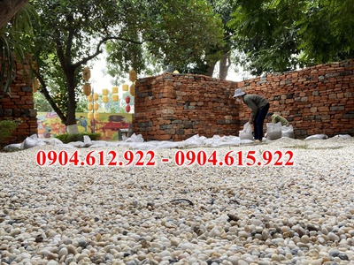 Sỏi biển trang trí sân vườn - Tổng kho sỏi trang trí sân vườn 4