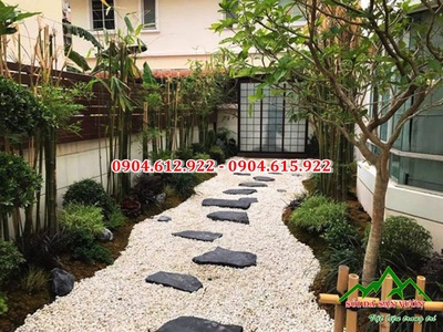 Sỏi biển trang trí sân vườn - Tổng kho sỏi trang trí sân vườn 2
