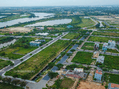 Nam Đà Nẵng, 1 lô đất biệt thự ven sông R1 FPT giá tốt 34 triệu/m2, hướng Bắc 2