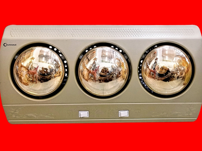 Đèn Sưởi Nhà Tắm Camac 3 bóng 4