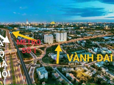 Suất nội bộ căn hộ cao cấp gần chợ thủ đức ngã 4 bình thái 70m2 2pn,2wc chỉ từ 28t/1m2 2