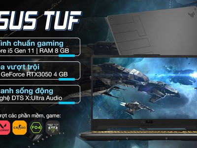 Asus tuf dx506hcb rtx3050 (xài 3 tháng) 12