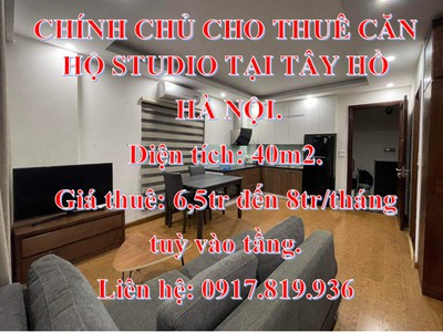Cho thuê pjongf khép kín chính chủ t2 8525
