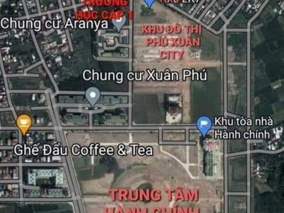 Bán đất chợ CỐNG mới, Dương Khuê, Xuân Phú, Huế, 115m2, giá 167 tỉ 5