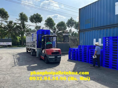 Pallet nhựa giá rẻ tại Bình Thuận, giao hàng tận nơi 1