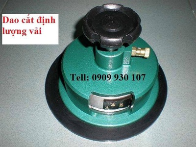 Dập mẫu để cắt ra mẫu vải tròn 100cm2 0