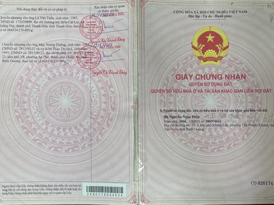 Chính chủ cần bán đất tại phường khánh bình ,thị xã tân uyên,tỉnh bình dương 1