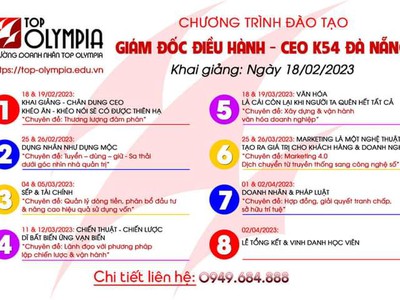 Ưu đãi sau tết các khoá học tại Top Olympia 0