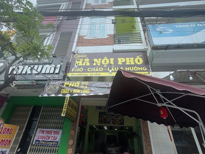 Cho thuê nhà đường đống đa hải châu đà nẵng mặt tiền nguyên căn 5 tầng giá 13 tr 3