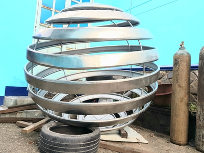 Lan can inox 304 kính- cầu thang gỗ căm xe - Cầu thang đá hoa cương 5