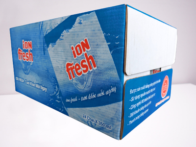 Nước uống tinh khiết đóng chai Ion Fresh 350ml  24 chai/thùng 0