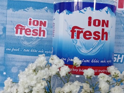 Nước uống tinh khiết đóng chai Ion Fresh 350ml  24 chai/thùng 3