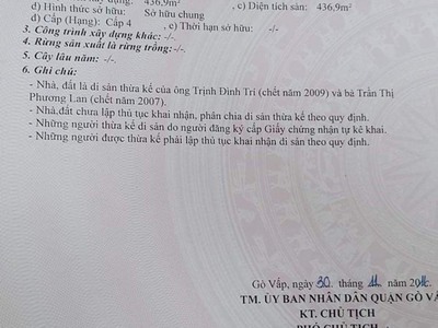 Bán nhà mặt tiền đường Quang Trung, Phường 8, Quận Gò Vấp, Hồ Chí Minh 10