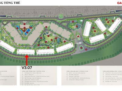 Độc quyền  condo villa - the glen tại celadon city - dt 323,5m2  v3.07 - đẳng cấp 3