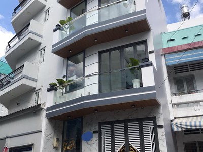 Bán biệt thự mi ni mới xây, xe hơi đỗ cửa ngang hơn 4m giáp Q1-Q5 0