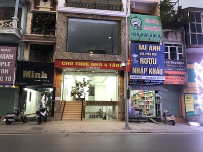 Cho thuê nhà mặt phố phủ lý hà nam tầng 1-2-3-4 nhà 8 tầng kinh doanh mở văn phòng,ngân hàng-lh: 2