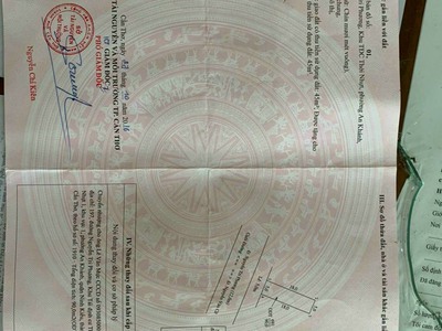 Bán nền mặt tiền nguyễn tri phương , kdc thới nhựt , an khánh . giá 6,9 tỷ. hướng tn 3