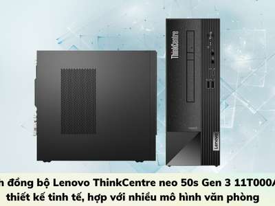 Máy tính đồng bộ Lenovo ThinkCentre thiết kế tinh tế, hợp với nhiều mô hình văn phòng 0