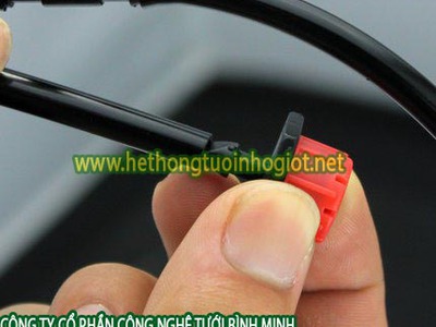 Hệ thống tưới nhỏ giọt, đầu tưới nhỏ giọt bù áp, dây tưới nhỏ giọt bù áp 3