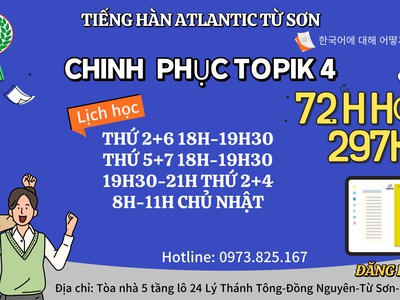 ATLANTIC TẶNG bạn khóa học chỉ với 99K 0