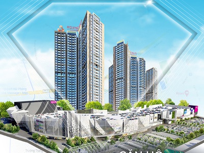 Bán căn góc 3 phòng ngủ dự án hoang huy commerce 2