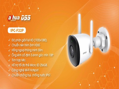 Siêu hót tháng 2 Camera Imou F22P bán chạy hàng nhất hiện nay 1