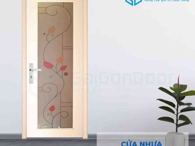 Cửa nhựa Đài Loan sử dụng lắp cho nhà vệ sinh giúp tiết kiệm tối đa chi phí 2