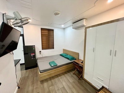 Cho thuê căn hộ 1 phòng ngủ tại trung tâm thành phố chỉ 5tr/tháng đầy đủ dịch vụ 0
