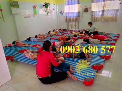 Giường lưới mầm non cho trẻ em giá rẻ, chất lượng cao 3