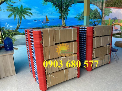 Giường lưới mầm non cho trẻ em giá rẻ, chất lượng cao 4