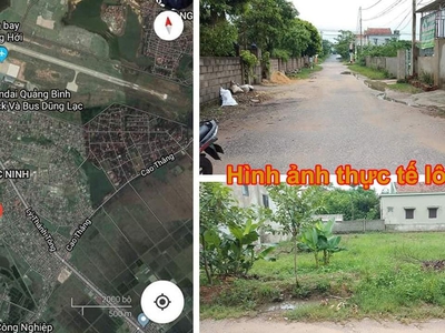 GÓC CHO THUÊ ĐẤT LÂU DÀI   Mặt tiền đường Hồ Tùng Mậu Sân Bay Đồng Hới 2