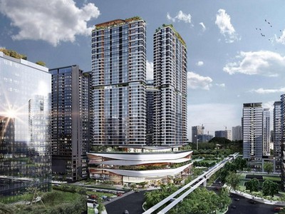 Tháp văn phòng mới khu Ngoại Giao Đoàn Bắc Từ Liêm chào thuê các diện tích sàn văn phòng 2
