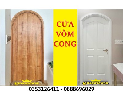 Mẫu cửa Vòm composite được chuộng tại Kingdoor 0