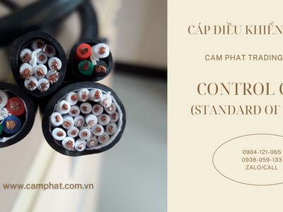 Cáp điều khiển SANGJIN nhiễu lõi tiêu chuẩn Hàn Quốc ISO 9001 0