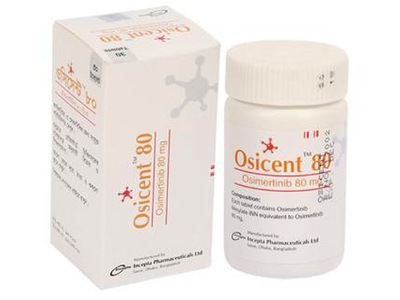 Thuốc Osicent 80 mg điều trị ung thư phổi có giá bán bao nhiêu   Mua ở đâu 0
