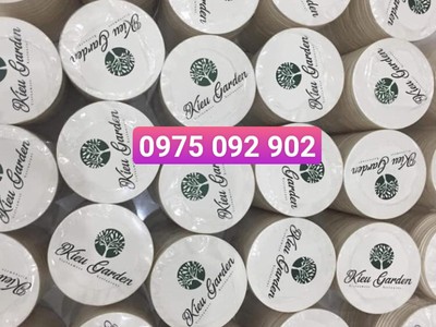 Miến lót ly , đế lót ly thêu in theo yêu cầu giá rẻ 2