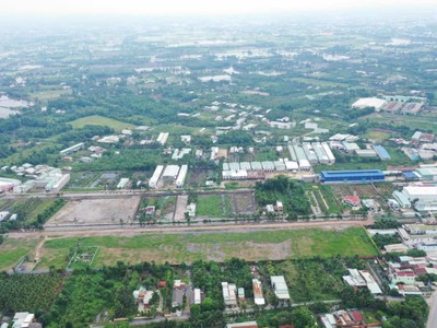 Đất nền Đức Hòa 90m2 giá 1 tỷ 3, Sổ hồng riêng, view kênh sinh thái, TL824 2