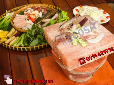 Đá muối an toàn cho sức khỏe, giữ được hương vị tự nhiên vốn có của sản phẩm 0