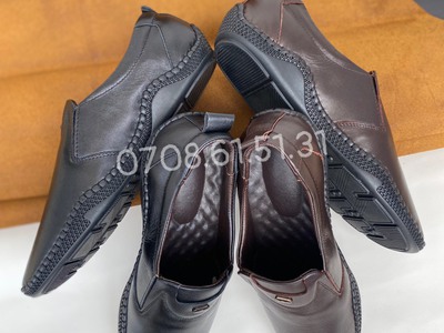 Giày mọi da bò thật 100 2