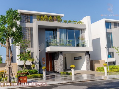 Bán biệt thự đảo ngọc Regal Victoria kề sông sát biển Ngũ Hành Sơn, giá rẻ s347m2 trục thông biển 2