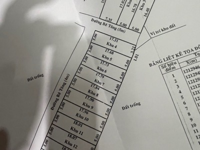 Chính chủ cần bán gấp 16 lô đất xã phước vĩnh an, củ chi 3