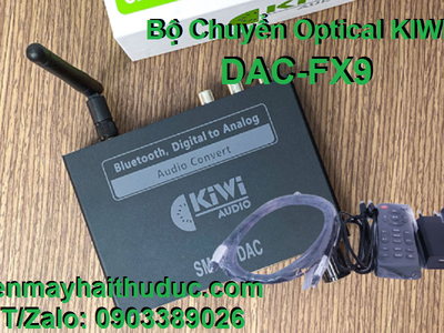 Bộ chuyển Kiwi DAC-FX9 hổ trợ Optical ra AV, Bluetooth, Volume, cổng Micro 1