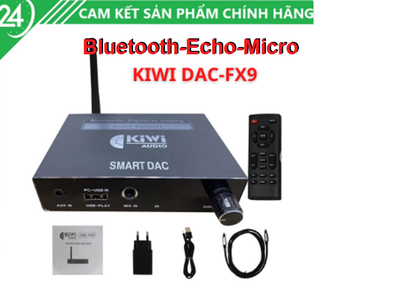 Bộ chuyển Kiwi DAC-FX9 hổ trợ Optical ra AV, Bluetooth, Volume, cổng Micro 3