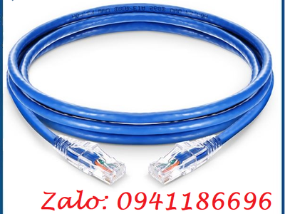 Dây nhảy patch cord CAT6 loại 3m ANCOMTECK - màu xanh: ANCOM-LAN-603, dây đồng giá tốt 2