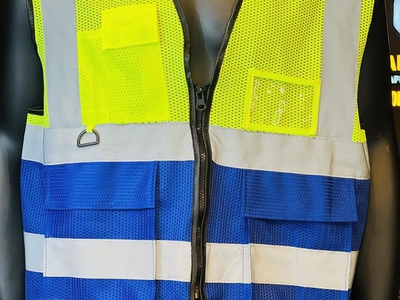 Áo lướ phản quang xám 0