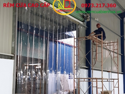Rèm nhựa PVC ngăn lạnh, ngăn côn trùng, chống bụi 5