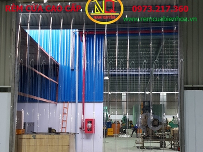 Rèm nhựa PVC ngăn lạnh, ngăn côn trùng, chống bụi 6