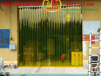 Rèm nhựa PVC ngăn lạnh, ngăn côn trùng, chống bụi 7