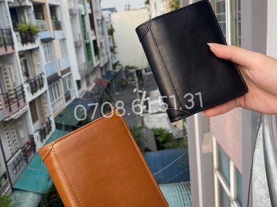 Ví nappa nối lá 1